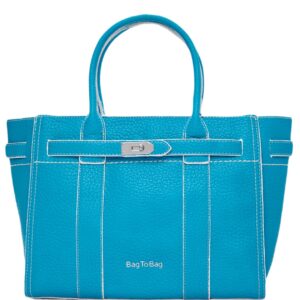 Τσάντα χειρός KX2311 – Γαλάζιο BAG TO BAG - sukki.gr