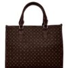 Τσάντα χειρός Y3180 – Σκούρο Καφέ BAG TO BAG - sukki.gr