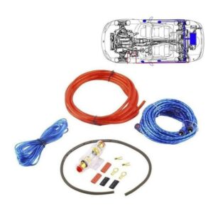 Alternative view of PerVoi Καλώδιο Ενισχυτή Αυτοκινήτου 1500w MJ-8 - Amplifier instalation kit