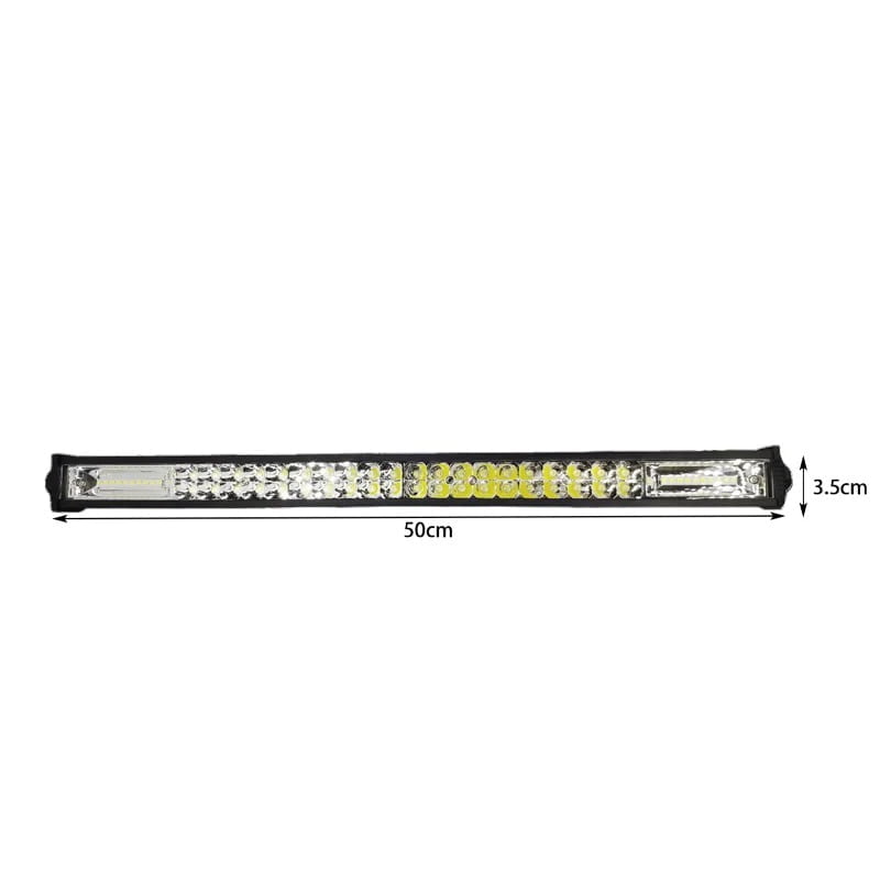LED μπάρα εργασίας 180W 12V-50V - LED Irradiaton light bar - Image 3