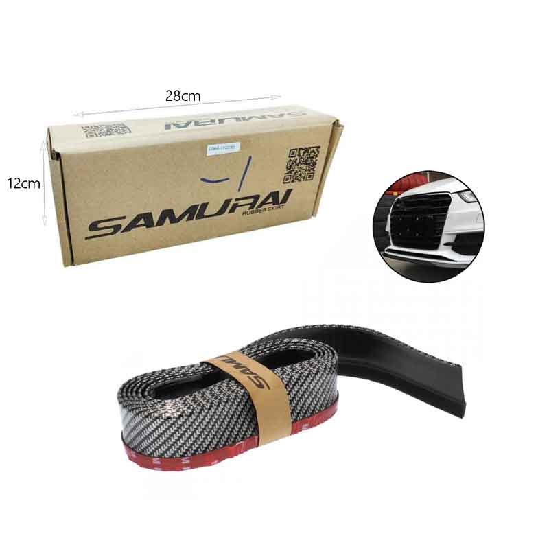 Εμπρόσθιο εύκαμπτο spoiler αυτοκινήτου carbon 2.5m- Front flexible carbon car spoiler - Image 5