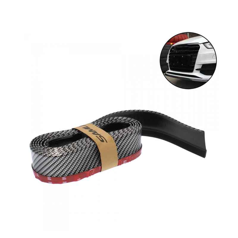 Εμπρόσθιο εύκαμπτο spoiler αυτοκινήτου carbon 2.5m- Front flexible carbon car spoiler - Image 3