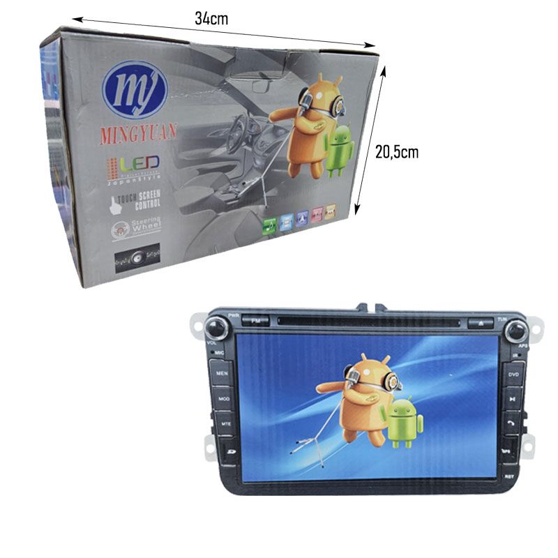 Αυτοκινήτου Οθόνη Multimedia Android 8376 7'' - Car Multimedia Screen Android - Image 3