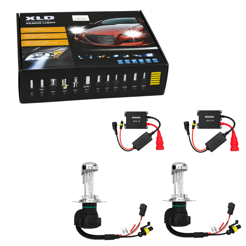HID Κιτ Xenon H4-3 Bi-Xenon 6000K με Ballast 35W - Bi-Xenon Conversion Kit - sukki.gr