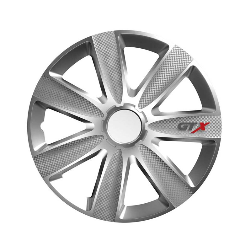 Versaco Σετ Τάσια Αυτοκινήτου 4τμχ 14" Ασημί - Wheel Covers - Image 2