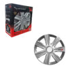 Versaco Σετ Τάσια Αυτοκινήτου 4τμχ 14" Ασημί - Wheel Covers - sukki.gr