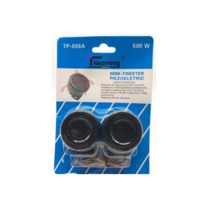 Tiaoping Σετ Tweeter Ηχεία Αυτοκινήτου 500W TP-006A – Μαύρο 2τμχ - Car speakers - sukki.gr