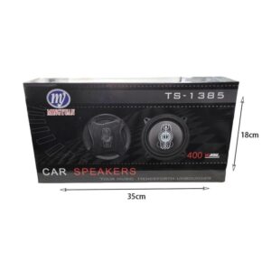 Alternative view of Mingyuan Ηχεία Αυτοκινήτου 13cm 400WMax TS-1385 - Car speakers amplifier