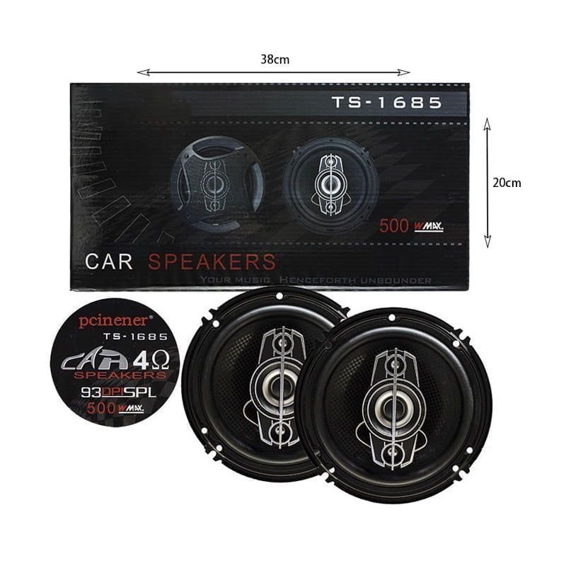 Mingyuan Σετ Ηχεία Αυτοκινήτου TS-1685 16cm με 500Wmax - Car speakers amplifier - Image 6