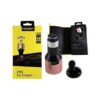 Fineblue φορτιστής αυτοκινήτου F-458 - Fineblue 2 in 1 car charger - sukki.gr