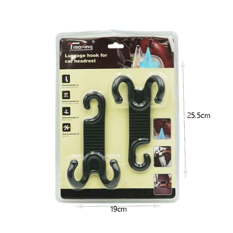 Γαντζάκια για το Αυτοκίνητο - Luggage hook for car headrest - Image 2