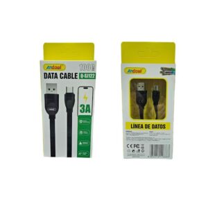 Andowl Καλώδιο δεδομένων Type-c σε USB 3Α Q-SJ122 - Data Cable - sukki.gr