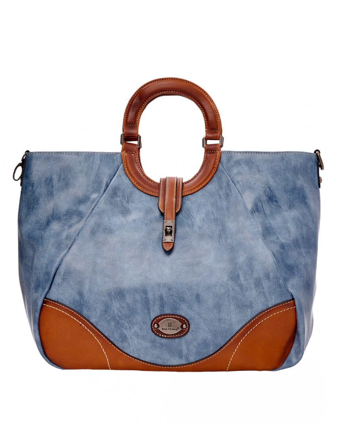 Τσάντα χειρος HM99546 – Σκούρο Μπλέ BAG TO BAG - sukki.gr