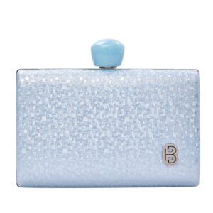 Τσάντα φάκελος clutch -JH-21992 – Γαλάζιο BAG TO BAG - sukki.gr