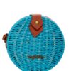 Ψάθινο τσαντάκι χιαστί 939 – Γαλάζιο BAG TO BAG - sukki.gr