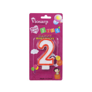 Κερί Γενεθλίων 2 – Birthday Number Candle Happy Birthday - sukki.gr