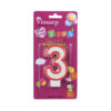 Κερί Γενεθλίων 3 – Birthday Number Candle Happy Birthday - sukki.gr
