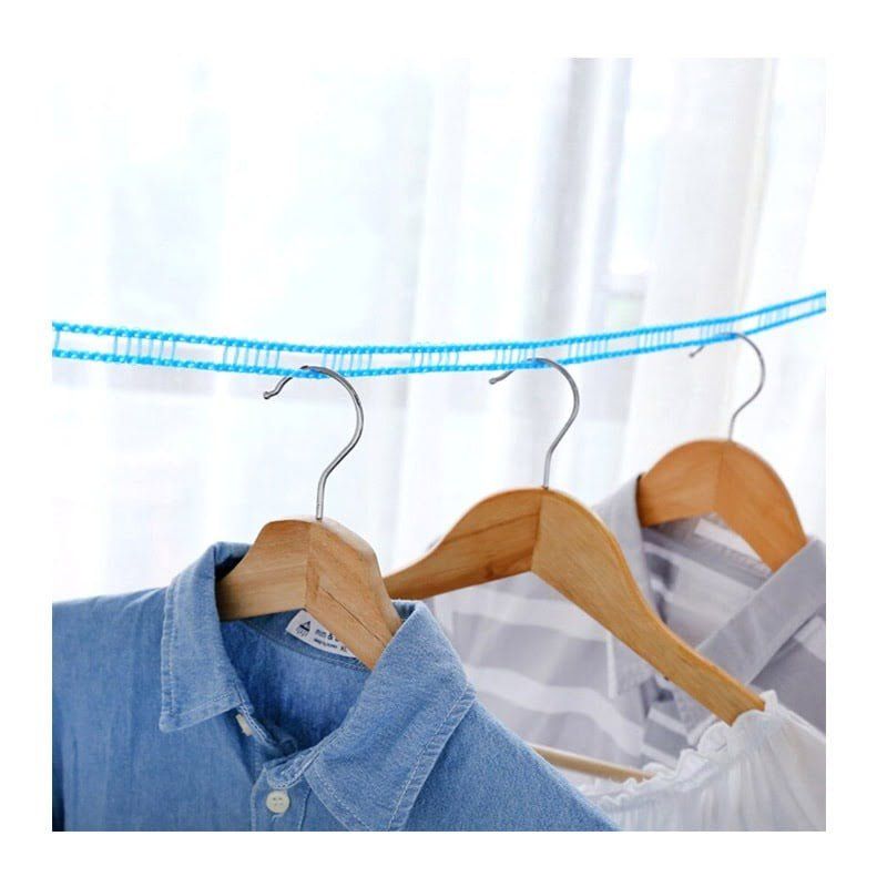 Σχοινί Απλώματος Ρούχων σε Κρεμάστρες 5m - Clothes line hanger stop rope - Image 3