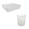 Γυάλινο Κερί Ρεσώ Λευκό – White Glass Votive Candle - sukki.gr