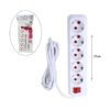 RURI.BW πολύμπριζο με 5 θύρες και διακόπτη 3Μ – 5 power socket - sukki.gr