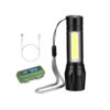 Μίνι Φακός Επαναφορτιζόμενος LED Τσέπης USB Charge 9cm - Small Flashlight - sukki.gr