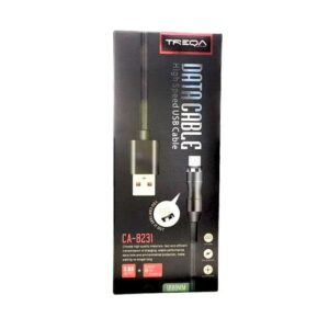 TREQA CA-8231 καλώδιο USB micro USB 3.0A 1m - USB cable - sukki.gr