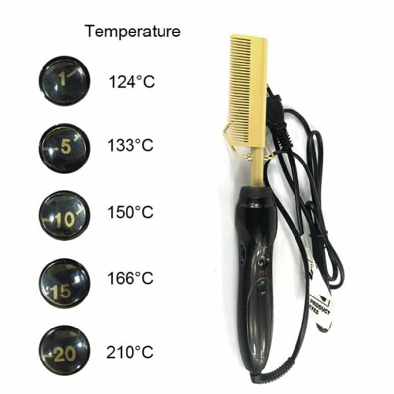 Ηλεκτρική Χτένα Μαλλιών και Γενιών - Hair Press Comb - Image 4