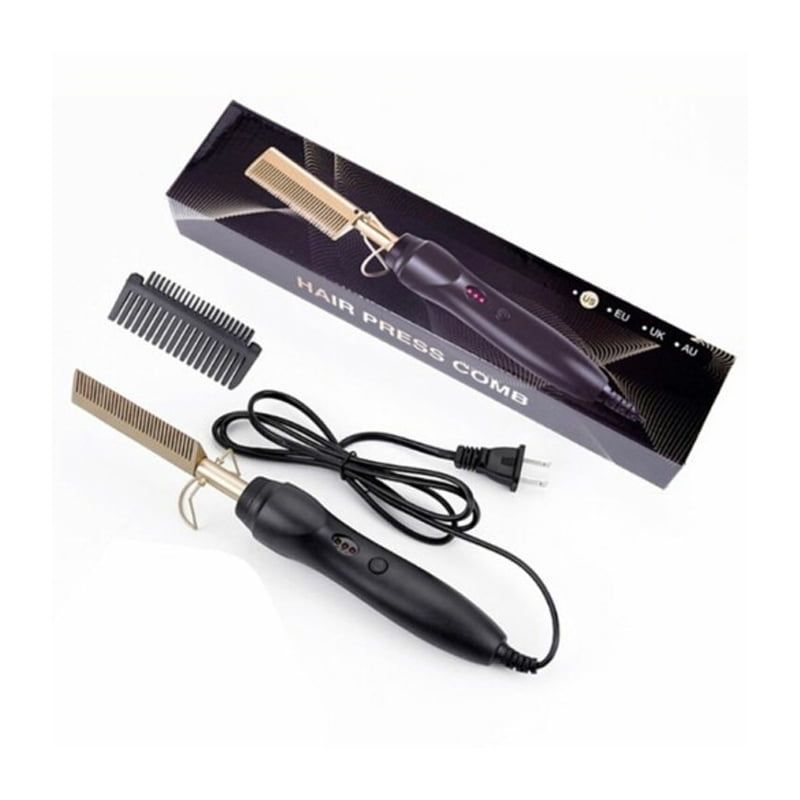 Ηλεκτρική Χτένα Μαλλιών και Γενιών - Hair Press Comb - Image 5