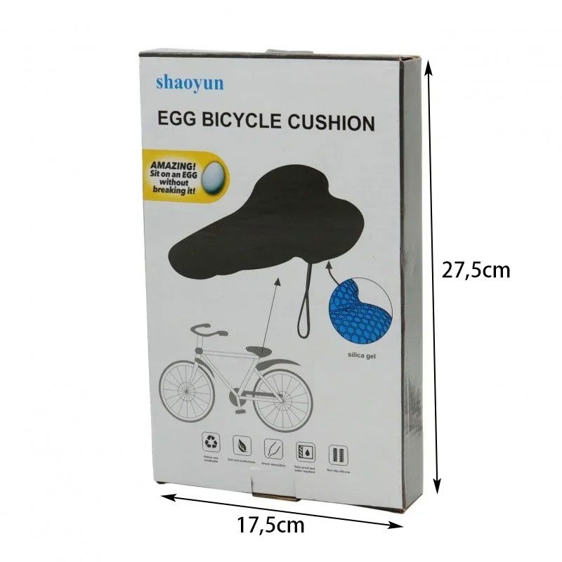 Κάλυμμα Σέλα ποδηλάτου -Egg Bicycle Cushion - Image 4