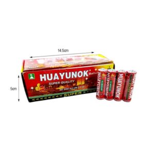 Alternative view of Huayunok Μπαταρία AA 1.5V R6 40τεμ – Battery