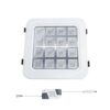 LED φωτιστικό οροφής 16W 220V - LED PANEL LIGHT SQUARE  WARM WHITE - sukki.gr