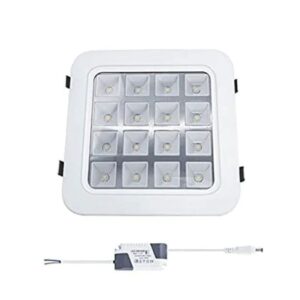 LED φωτιστικό οροφής 16W 220V - LED PANEL LIGHT SQUARE  WARM WHITE - sukki.gr