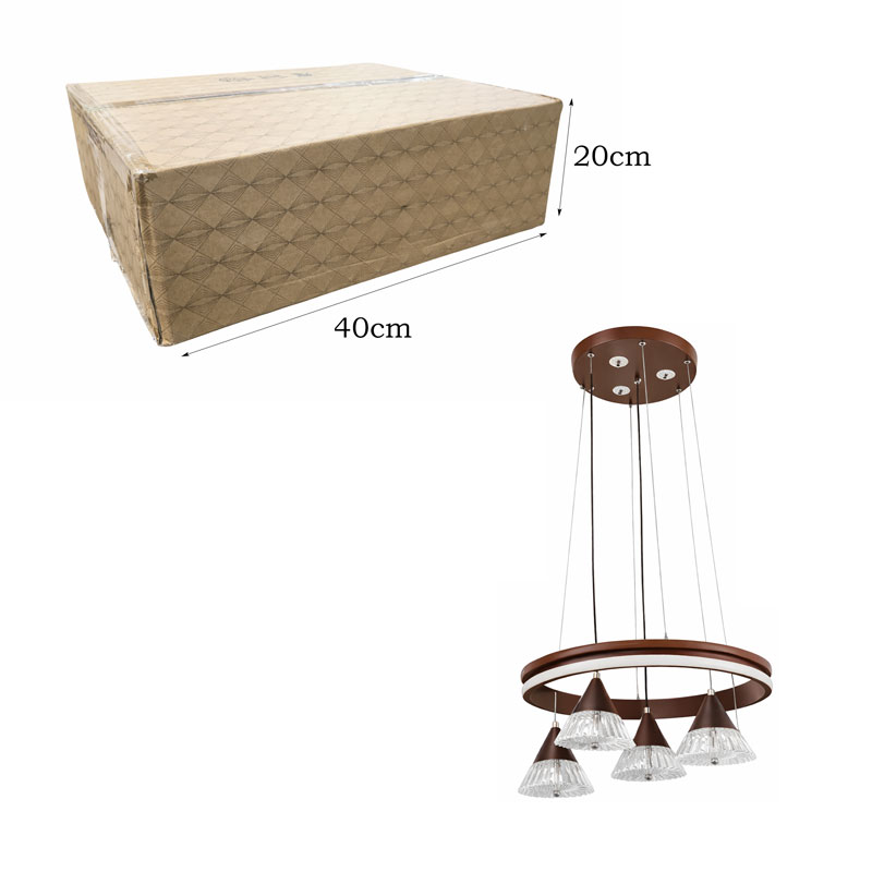 Μοντέρνο Κρεμαστό Φωτιστικό Οροφής LED – Modern LED Pendant Ceiling Light - Image 2