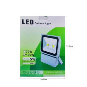 Alternative view of Προβολέας τοίχου IP65 Ισχύος 100W - LED outdoor lights