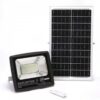 Στεγανός Ηλιακός Προβολέας IP67 Ισχύος 100W με Τηλεχειριστήριο σε Μαύρο χρώμα GD-8770 - sukki.gr