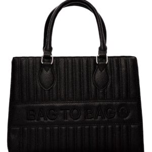 Τσάντα ώμου QR-23911 – Μαύρο BAG TO BAG - sukki.gr
