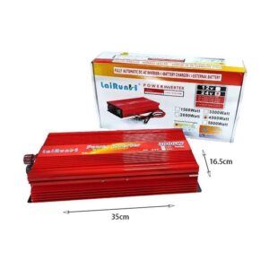 LaiRunH Inverter Αυτοκινήτου 4000W 12V – Power Inverter - sukki.gr