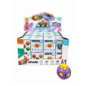 Παιχνίδι Αντιστρές Press & Spin Ball Fidget Μπάλα - Press & Spin Ball Fidget Toy