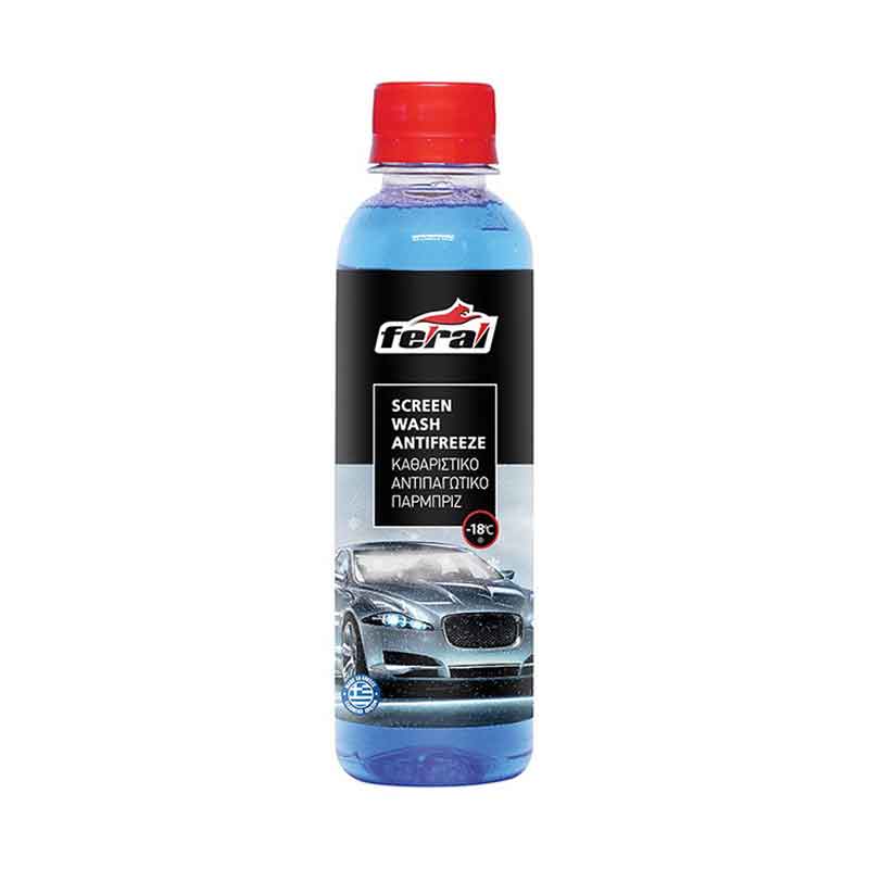 Feral Καθαριστικό Και Αντιπαγωτικό Παρμπρίζ -18°C 250ml- Screen Wash Antifreeze - sukki.gr