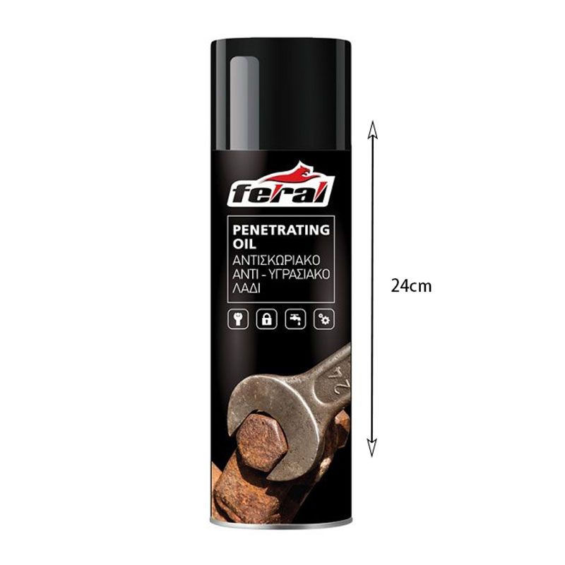 Αντισκωριακό Επαγγελατικό Με Λάδι Feral 500ml - Penetrating Oil - Image 2