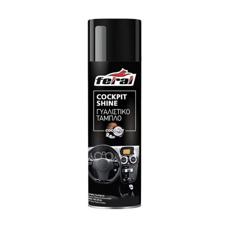 Feral Γυαλιστικό Ταμπλό Coconut 500ml - Cockpit Shine - sukki.gr