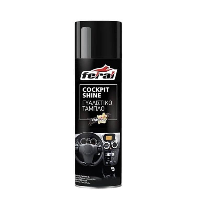 Feral Γυαλιστικό Ταμπλό Vanilla 500ml - Cockpit Shine - sukki.gr