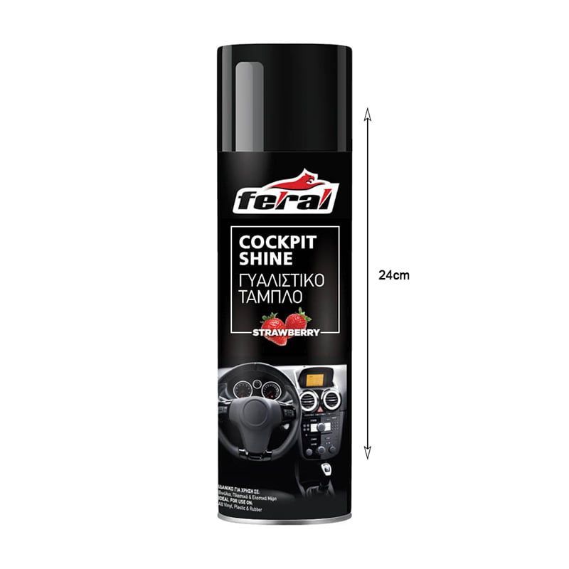 Feral Γυαλιστικό Ταμπλό Strawberry 500ml - Cockpit Shine - Image 3