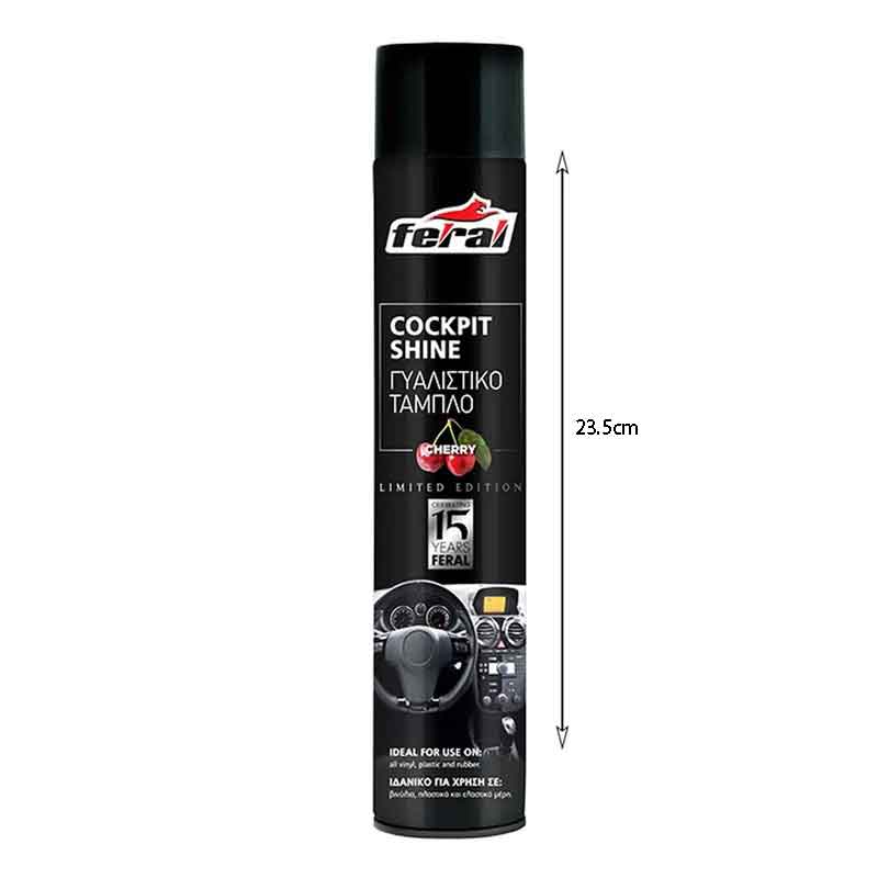 Feral Γυαλιστικό Ταμπλό Cherry 500ml - Cockpit Shine - Image 2