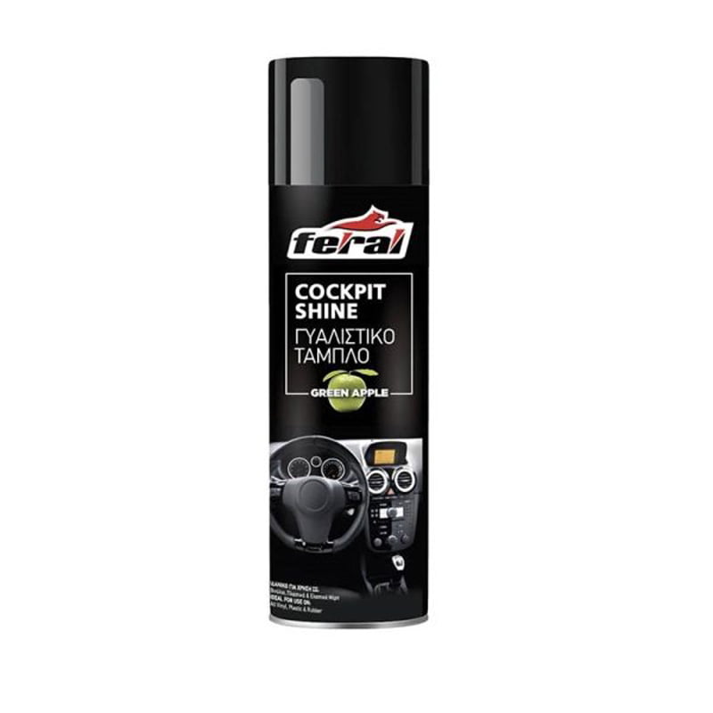 Feral Γυαλιστικό Ταμπλό Green Apple 500ml - Cockpit Shine - sukki.gr