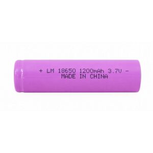 Μπαταρία Λιθίου Επαναφορτιζόμενη 18650 3.7V 1200mAh - Rechargeable 18650 Lithium Battery