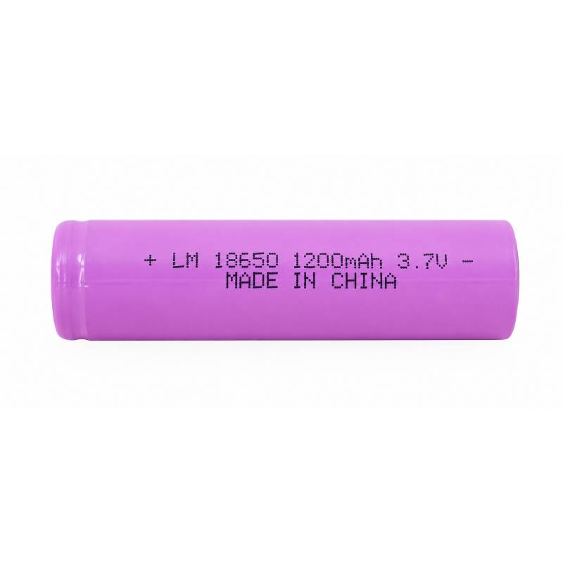 Μπαταρία Λιθίου Επαναφορτιζόμενη 18650 3.7V 1200mAh - Rechargeable 18650 Lithium Battery
