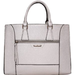 Τσάντα χειρός QR-23957 – Ασημί BAG TO BAG - sukki.gr