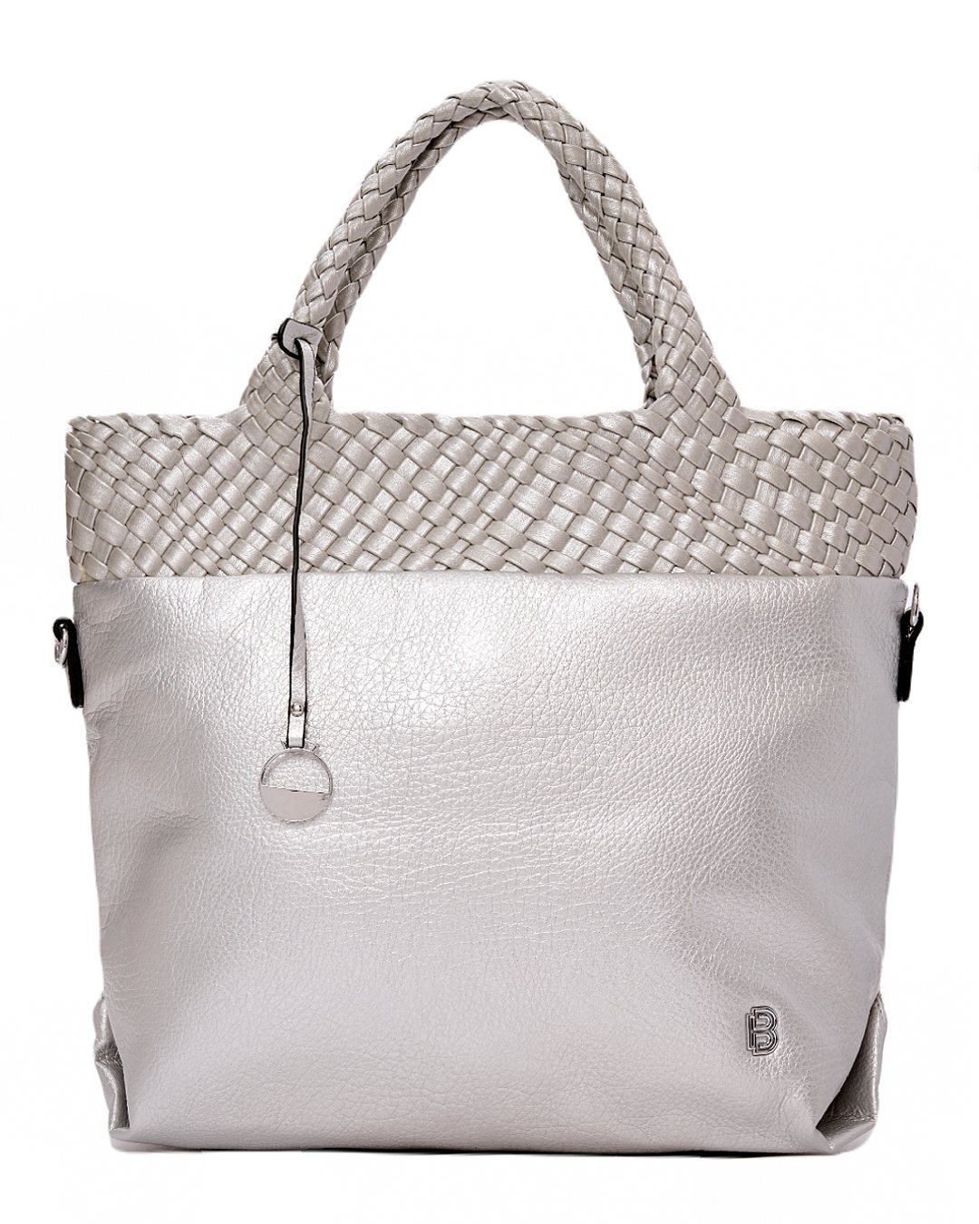 Τσάντα ώμου BY-31420 – Ασημί BAG TO BAG - sukki.gr
