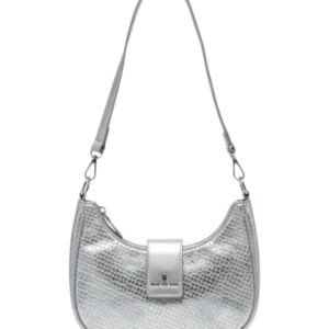 Τσάντα ώμου BY88181 – Ασημί BAG TO BAG - sukki.gr